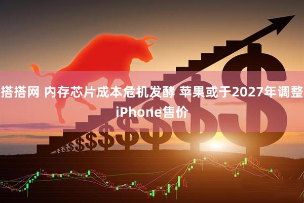 搭搭网 内存芯片成本危机发酵 苹果或于2027年调整iPhone售价